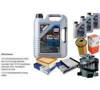 Mahle Controllo Set 8 L Liqui Moly Top Tec 4600 5W-30 per Renault Scénic, II