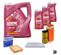 MAHLE Controllo Set 8 L MANNOL 0W-20 Legend Formula C5 Per BMW X3 xDrive20i