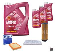 MAHLE Controllo Set 8 L MANNOL 0W-20 Legend Formula C5 Per BMW X3 xDriveM40i