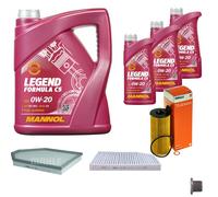 MAHLE Controllo Set 8 L MANNOL 0W-20 Legend Formula C5 Per BMW X4 xDrive20i