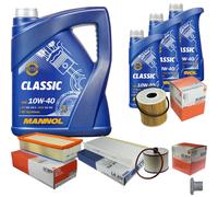 Mahle Controllo Set 8 L mannol Classic 10W-40 per Peugeot Expert Scatola 2.0
