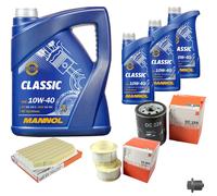 Mahle Controllo Set 8 L mannol Classic 10W-40 per Porsche 911 Targa