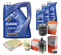 Mahle Controllo Set 8 L mannol Classic 10W-40 per Porsche 911 Targa 3.6