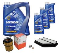 Mahle Controllo Set 8 L mannol Defender 10W-40 per Honda Cr-V III
