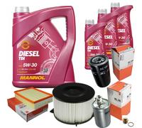 MAHLE Controllo Set 8 L MANNOL Diesel TDI 5W-30 Per VW Transporter IV Bus