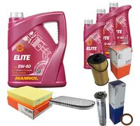 MAHLE Controllo Set 8 L MANNOL Elite 5W-40 Per BMW 7 Serie 740i iL 735i
