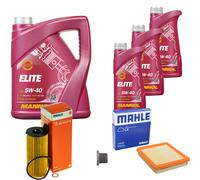 MAHLE Controllo Set 8 L MANNOL Elite 5W-40 per BMW X3 G01 F97 5er