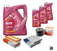 Mahle Controllo Set 8 L mannol Elite 5W-40 per Renault Scénic Io