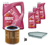 Mahle Controllo Set 8 L mannol Energia Formula Pd 5W-40 per BMW X4 xDrive20i