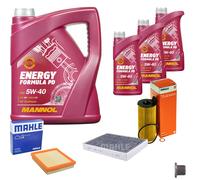 MAHLE Controllo Set 8 L MANNOL Energy Formula PD 5W-40 Per BMW 5er Touring