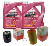 MAHLE Controllo Set 8 L MANNOL Legend+Ester 0W-40 Per Alfa Romeo GT 3.2 GTA