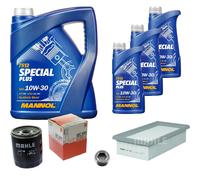 Mahle Controllo Set 8 L mannol Special Plus 10W-30 per Fiat Tipo 1.6 Ad.es. 1.9