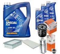 Mahle Controllo Set 8 L mannol Special Plus 10W-30 per Fiat Tipo 2.0 Ad.es.