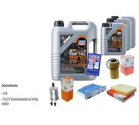Mahle Controllo Set 8 L Motore Liqui Moly Top Tec 4210 0W-30 per Audi DD 2.0