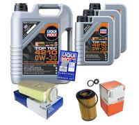 Mahle Controllo Set 8 L Motore Liqui Moly Top Tec 4210 0W-30 per Mercedes
