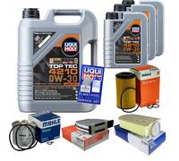 Mahle Controllo Set 8 L Motore Liqui Moly Top Tec 4210 0W-30 per Mercedes Classe