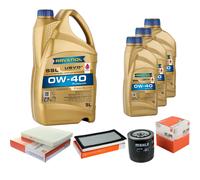 MAHLE Controllo Set 8 L RAVENOL SSL 0W-40 per Dodge Caliber