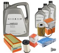 MAHLE Controllo Set 8 L VW Olio Motore 0W-30 LONGLIFE III FE Per Seat Altea 2.0