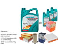 Mahle Controllo Set 8L Addinol Giga di Luce Mv 5W-30 per VW Tiguan AD1 2.0