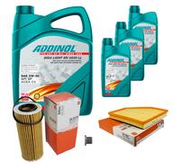 MAHLE Controllo Set 8L ADDINOL GIGA LIGHT MV 5W-30 Per BMW 5er E60 535D E64