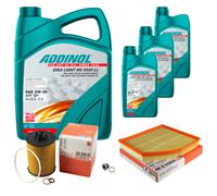 MAHLE Controllo Set 8L ADDINOL GIGA LIGHT MV 5W-30 Per BMW 6er Cabriolet E64