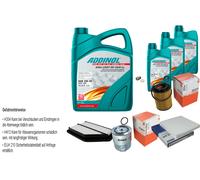 MAHLE Controllo Set 8L ADDINOL GIGA LIGHT MV 5W-30 Per Honda CR-V III RE