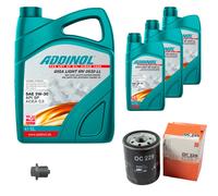 MAHLE Controllo Set 8L ADDINOL GIGA LIGHT MV 5W-30 Per Porsche 911 Targa 993