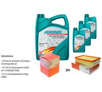 Mahle Controllo Set 8L Addinol Giga Luce Mv 5W-30 per Volkswagen Tiguan AD1 2.0