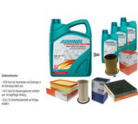 Mahle Controllo Set 8L Addinol Giga Luce Mv 5W-30 per VW Tiguan AD1 2.0