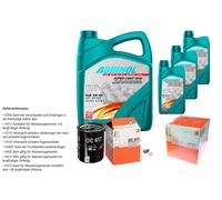 MAHLE Controllo Set 8L ADDINOL SUPER LIGHT 5W-40 Per Honda Accord V CE CF