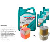 Mahle Controllo Set 8L Addinol Super Light 5W-40 per Mitsubishi L 200 K3_T