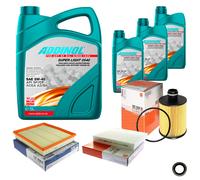 MAHLE Controllo Set 8L ADDINOL SUPER LIGHT 5W-40 Per Opel Insignia A Country