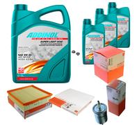 MAHLE Controllo Set 8L ADDINOL SUPER LIGHT 5W-40 Per Opel Omega B V94 2.5 V6