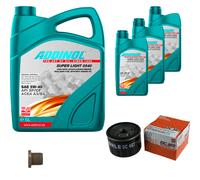 MAHLE Controllo Set 8L ADDINOL SUPER LIGHT 5W-40 Per Renault Laguna I B56