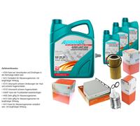 Mahle Controllo Set 8L Addinol Super Light 5W-40 per Volkswagen Beetle Cabriolet