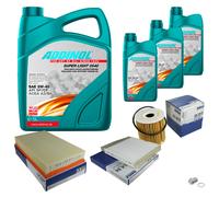 MAHLE Controllo Set 8L ADDINOL SUPER LIGHT 5W-40 Per Volvo S80 I TS XY 2.4
