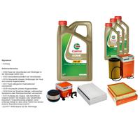 Mahle Controllo Set 8L castrol edge 5W-30