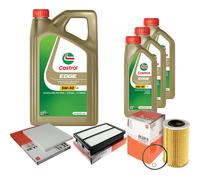 MAHLE Controllo Set 8L CASTROL EDGE 5W-30 C3 Per Hyundai Tucson 2.0 CRDi KIA