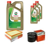 MAHLE Controllo Set 8L CASTROL EDGE 5W-30 C3 Per Land Rover Discovery III
