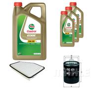MAHLE Controllo Set 8L CASTROL EDGE 5W-30 C3 Per Lexus SC 430 GS