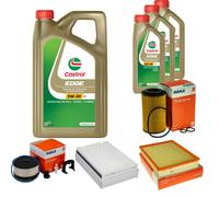 MAHLE Controllo Set 8L CASTROL EDGE 5W-30 C3 Per Mercedes-Benz Sprinter