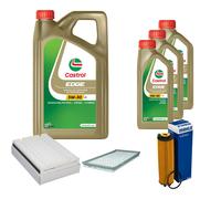 MAHLE Controllo Set 8L CASTROL EDGE 5W-30 C3 Per Mercedes-Benz V-Klasse Vito