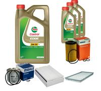 MAHLE Controllo Set 8L CASTROL EDGE 5W-30 C3 Per Mercedes-Benz Vito Kasten