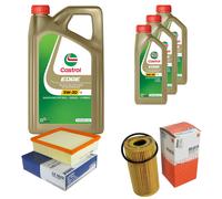 MAHLE Controllo Set 8L CASTROL EDGE 5W-30 C3 Per Renault Espace IV 2.0 dCi