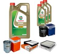 MAHLE Controllo Set 8L CASTROL EDGE 5W-30 C3 Per Subaru XV