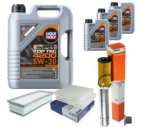 MAHLE Controllo Set 8L Liqui Moly 5W-30 Top Tec 4200 Per BMW 5er Touring