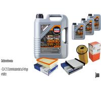 Mahle Controllo Set 8L Liqui Moly 5W-30 Top Tec 4200 per Renault Scénic, II