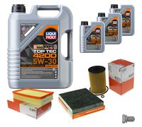 MAHLE Controllo Set 8L Liqui Moly 5W-30 Top Tec 4200 Per VW Passat Variant