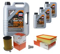 MAHLE Controllo Set 8L Liqui Moly 5W-30 Top Tec 4200 Per VW Passat Variant
