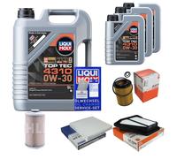 Mahle Controllo Set 8L Liqui Moly Top Tec 4310 0W-30 per Honda Cr-V III